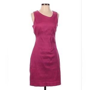 NWOT! Walter Baker Hot Pink Classic Cool Shift Dress, Size L
